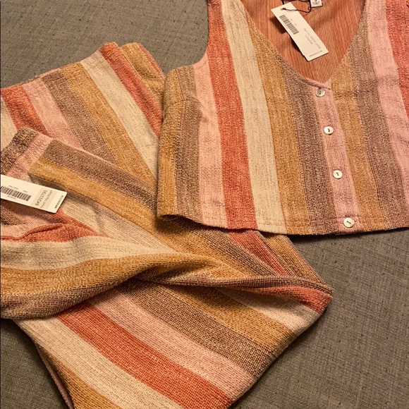 BB Dakota Pants - BB Dakota Top and Wide leg Pant set NWT